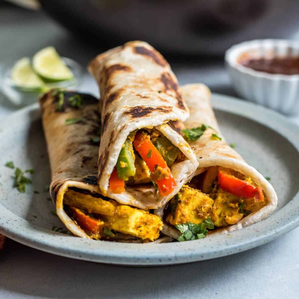 Paneer Tikka Roll