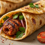 Mutton Seekh Kebab Roll