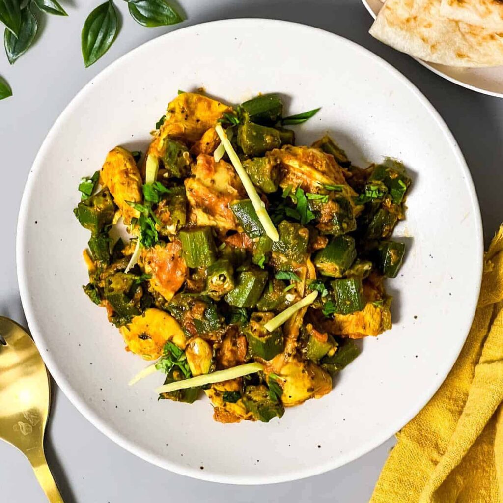 Okra Masala Bhindi