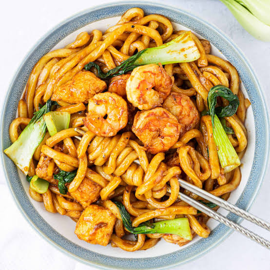 Udon Krewetki